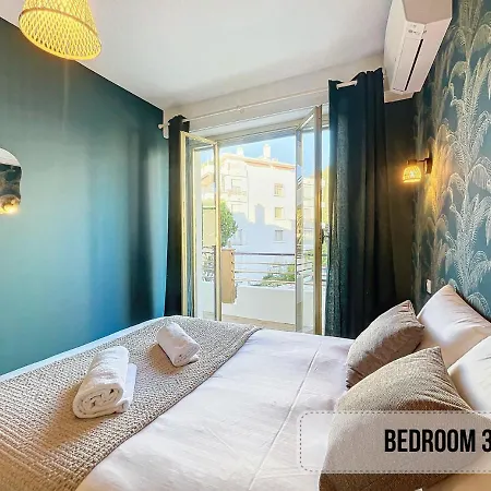 Apartament Nestor&jeeves - Oiseau Bleu - 4 Bedrooms-terrace Nicea