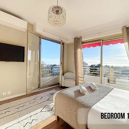 Apartament Nestor&jeeves - Oiseau Bleu - 4 Bedrooms-terrace Nicea