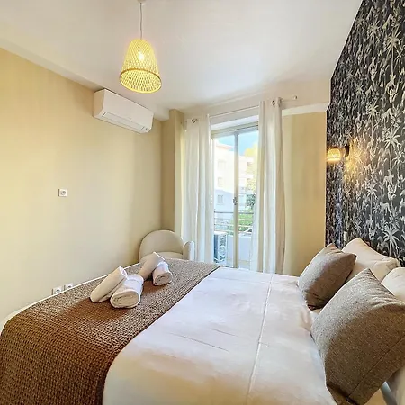 Nestor&jeeves - Oiseau Bleu - 4 Bedrooms-terrace Apartament Nicea