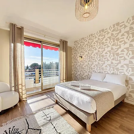 Nestor&jeeves - Oiseau Bleu - 4 Bedrooms-terrace Nicea